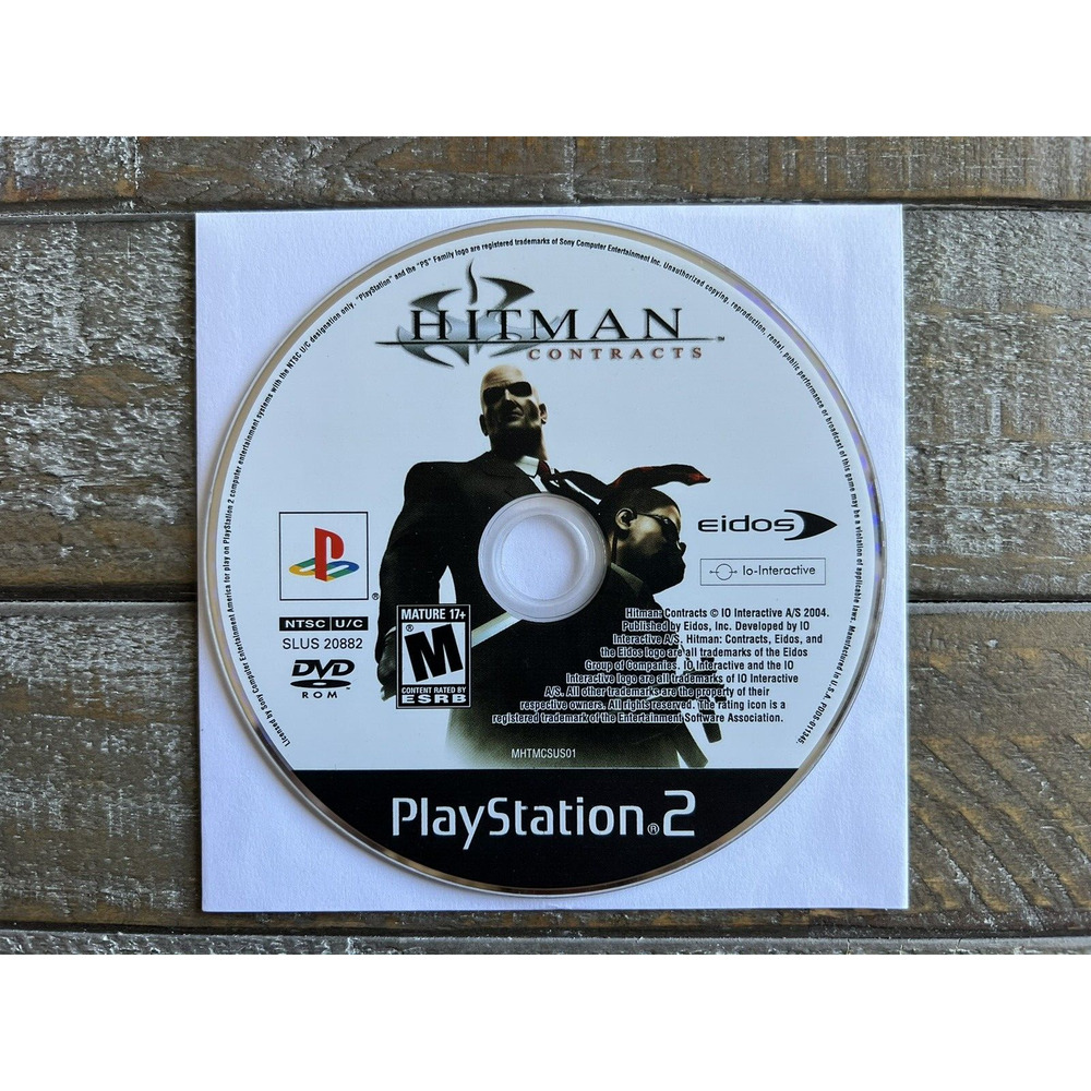 Hitman: Contracts PS2 Game 2004 | Action & Adventure | Acceptable Condition